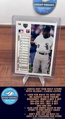 Cheap Sneaks Footwear/Sports Cards Baseball Card Bo Jackson 1991 Upper Deck #744c Chicago White Sox