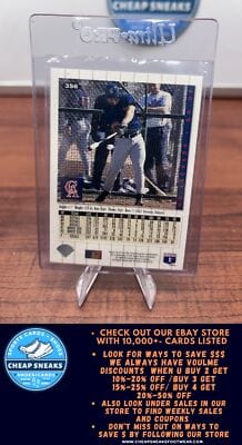Cheap Sneaks Footwear/Sports Cards Baseball Card Bo Jackson 1994 Collector's Choice #356 California Angels