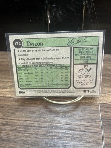 Cheap Sneaks Footwear/Sports Cards Baseball Card Bo Naylor Rookie Topps Heritage 2023 #172