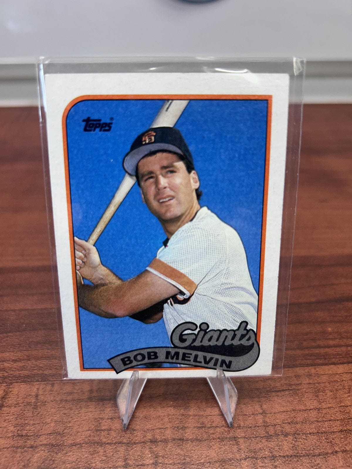 Cheap Sneaks Footwear/Sports Cards Baseball Card Bob Melvin 1989 Topps #329 San Francisco Giants