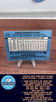 Cheap Sneaks Footwear/Sports Cards Baseball Card Bobby Meacham 1988 Donruss #616 New York Yankees
