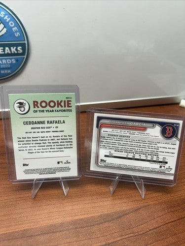 Cheap Sneaks Footwear/Sports Cards Baseball Card Boston Red Sox (4) Card 2024 Bowman Chrome Prospect Rafaela , Garcia,