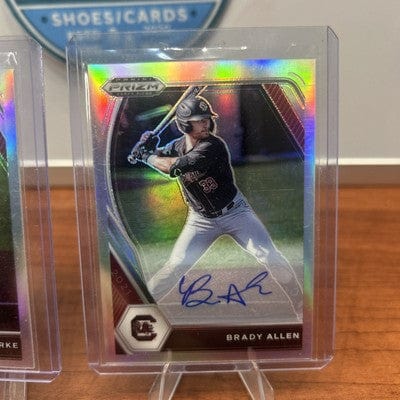 Cheap Sneaks Footwear/Sports Cards Baseball Card Brady Allen 2021 Panini Prizm Draft Picks #PDP149 Auto Silver Prizm +