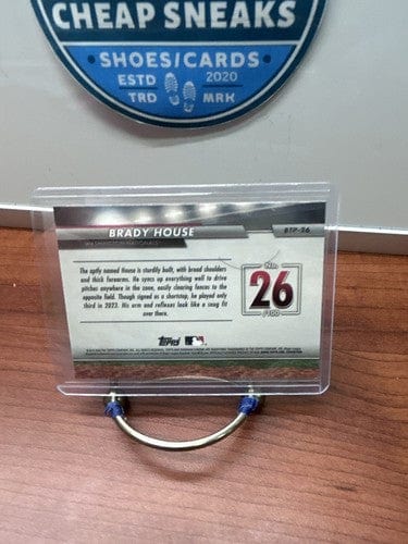 Cheap Sneaks Footwear/Sports Cards Baseball Card Brady House 2024 Bowman Chrome Top 100 #BTP-26 Washington Nationals