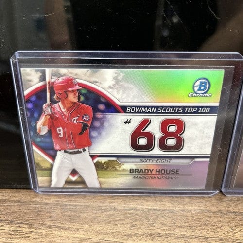 Cheap Sneaks Footwear/Sports Cards Baseball Card Brady House Lot (2) 2023 Bowman Modern Prospects, Scouts Top 100 Natio