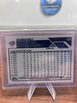 Cheap Sneaks Footwear/Sports Cards Baseball Card Brandon Belt 2023 Topps Chrome Sapphire Edition #438 Toronto Blue Jays