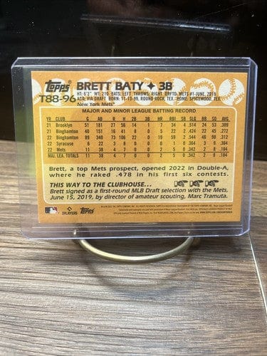Cheap Sneaks Footwear/Sports Cards Baseball Card Brett Baty 2023 Topps Series 1 1988 Tribute Rookie #T88-96 -NY METS