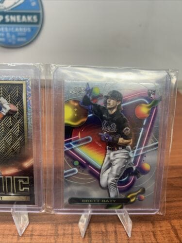 Cheap Sneaks Footwear/Sports Cards Baseball Card Brett Baty New York Mets RC Lot 2023 Topps Chole Cosmic 23 Bowman Ioni