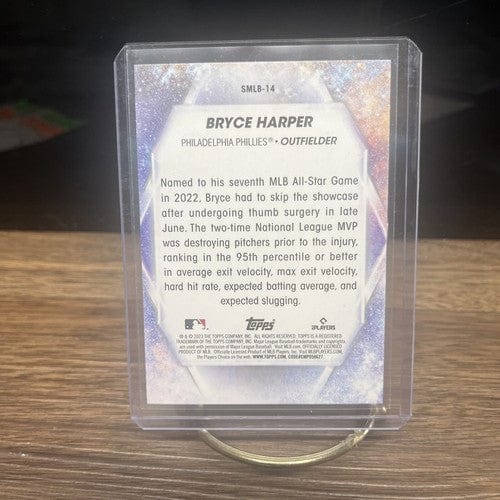 Cheap Sneaks Footwear/Sports Cards Baseball Card Bryce Harper 2023 Topps Chrome Stars of MLB Card Philadelphia Phillies
