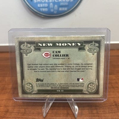 Cheap Sneaks Footwear/Sports Cards Baseball Card Cam Collier Cincinnati Reds 2023 Bowman Platinum New Money #NM-10