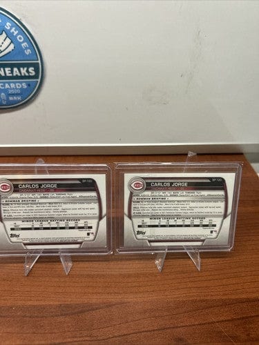 Cheap Sneaks Footwear/Sports Cards Baseball Card Carlos Jorge 2023 Bowman 1st BP-120 (X5) Reds