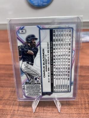 Cheap Sneaks Footwear/Sports Cards Baseball Card Charlie Blackmon 2023 Topps Cosmic Chrome #26 Colorado Rockies