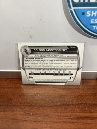 Cheap Sneaks Footwear/Sports Cards Baseball Card Chicago White Sox 2023 Bowman Prospect Lot (2) Colson Montgomery+ Osca