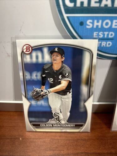 Cheap Sneaks Footwear/Sports Cards Baseball Card Chicago White Sox 2023 Bowman Prospect Lot (2) Colson Montgomery+ Osca