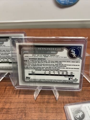 Cheap Sneaks Footwear/Sports Cards Baseball Card Chicago White Sox 2024 Bowman Chrome 1st Bowman Lot (4)