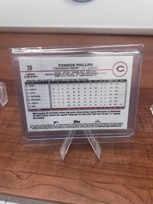 Cheap Sneaks Footwear/Sports Cards Baseball Card Connor Phillips RC 2024 Topps Chrome Green Logofractor Refractor /99 #