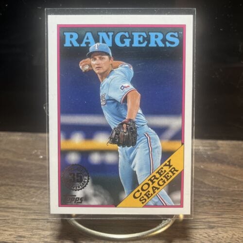 Cheap Sneaks Footwear/Sports Cards Baseball Card Corey Seager 2023 Series 1 1988 Topps Baseball #T88-83 Texas Rangers