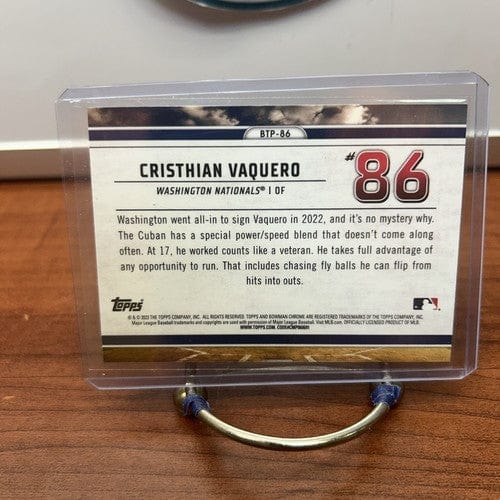 Cheap Sneaks Footwear/Sports Cards Baseball Card Cristhian Vaquero 2023 Bowman Chrome Lot (2) Mega Refractor, BST100