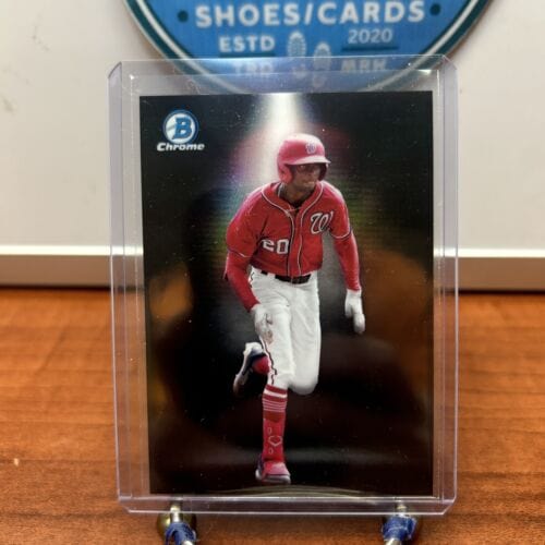 Cheap Sneaks Footwear/Sports Cards Baseball Card Cristhian Vaquero 2023 Bowman Chrome Spotlight INSRT BS-20 Washington