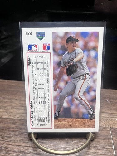 Cheap Sneaks Footwear/Sports Cards Baseball Card Curt Schilling Baltimore Orioles 1991 Upper Deck Baseball Card # 528