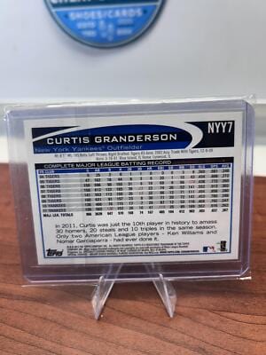 Cheap Sneaks Footwear/Sports Cards Baseball Card Curtis Granderson 2012 Topps Chrome X-Fractors #60 New York Yankees