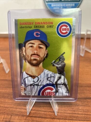 Cheap Sneaks Footwear/Sports Cards Baseball Card Dandy Swanson 2023 Topps Chrome Platinum Anniversary Chicago Cubs #20