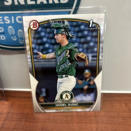Cheap Sneaks Footwear/Sports Cards Baseball Card Daniel Susac 2024 Bowman Chrome BCP-42 2 Card Lot + 2023 Bowman 1st Oa