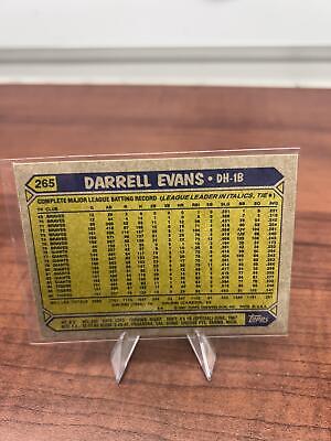 Cheap Sneaks Footwear/Sports Cards Baseball Card Darrell Evans 1987 Topps #265 Detroit Tigers