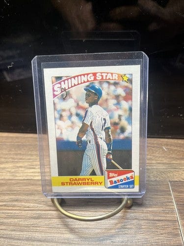 Cheap Sneaks Footwear/Sports Cards Baseball Card Darryl Strawberry 2 Card Lot 89 Topps Bazooka Shining Star + 89 Donrus