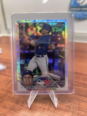 Cheap Sneaks Footwear/Sports Cards Baseball Card Daulton Varsho 2023 Topps Chrome Logofractor Edition #33 Toronto Blue