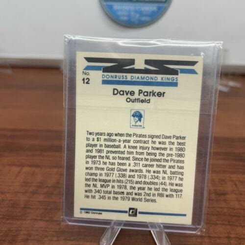 Cheap Sneaks Footwear/Sports Cards Baseball Card DAVE PARKER 1982 DONRUSS DIAMOND KINGS CARD NM #12 PITTSBURGH PIRATES