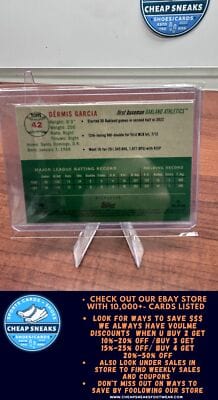 Cheap Sneaks Footwear/Sports Cards Baseball Card Dérmis Garcia RC 2023 Topps Chrome Platinum Anniversary Refractor #42