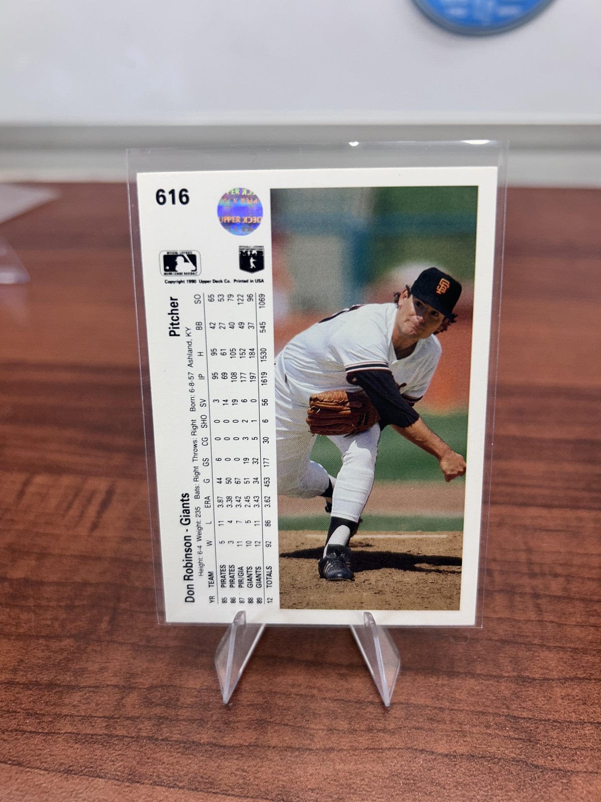 Cheap Sneaks Footwear/Sports Cards Baseball Card Don Robinson 1990 Upper Deck #616 San Francisco Giants