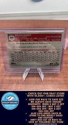 Cheap Sneaks Footwear/Sports Cards Baseball Card Dylan Bundy 2021 Topps Chrome Platinum Anniversary #243 Los Angeles An