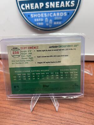 Cheap Sneaks Footwear/Sports Cards Baseball Card Eloy Jiménez 2023 Topps Chrome Platinum Anniversary Refractor #235 Wh