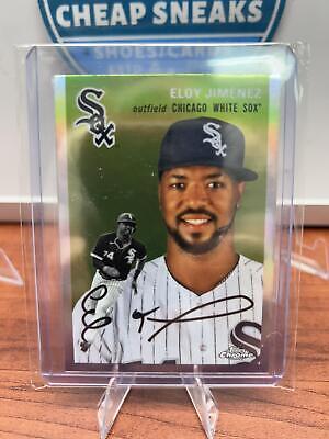 Cheap Sneaks Footwear/Sports Cards Baseball Card Eloy Jiménez 2023 Topps Chrome Platinum Anniversary Refractor #235 Wh
