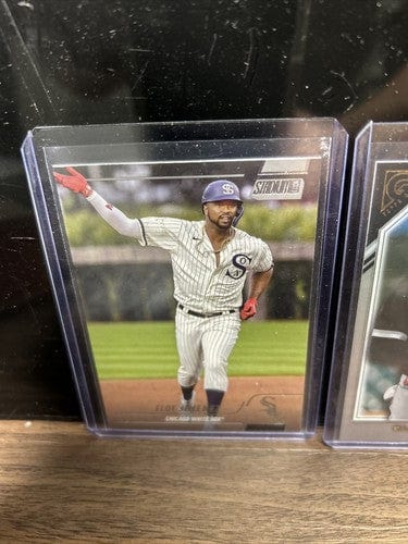 Cheap Sneaks Footwear/Sports Cards Baseball Card Eloy Jimenez Lot(3) White Sox 2022 Topps Gallery Rainbow Foil ,22 Topp