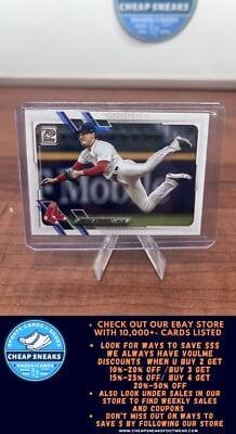 Cheap Sneaks Footwear/Sports Cards Baseball Card Enrique Hernandez 2021 Topps #465 Boston Red Sox