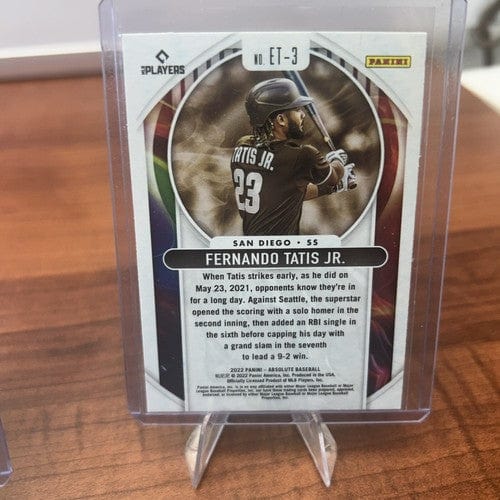 Cheap Sneaks Footwear/Sports Cards Baseball Card Fernando Tatis Jr. 2022 Topps Archives #PC-13+22 Panini Absolute #50#E