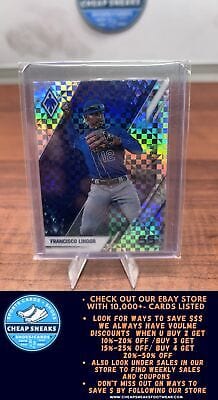 Cheap Sneaks Footwear/Sports Cards Baseball Card Francisco Lindor 2022 Panini Chronicles Phoenix Building Blocks #23 M