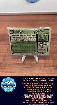 Cheap Sneaks Footwear/Sports Cards Baseball Card Garrett Cooper 2023 Topps Heritage #216 Miami Marlins