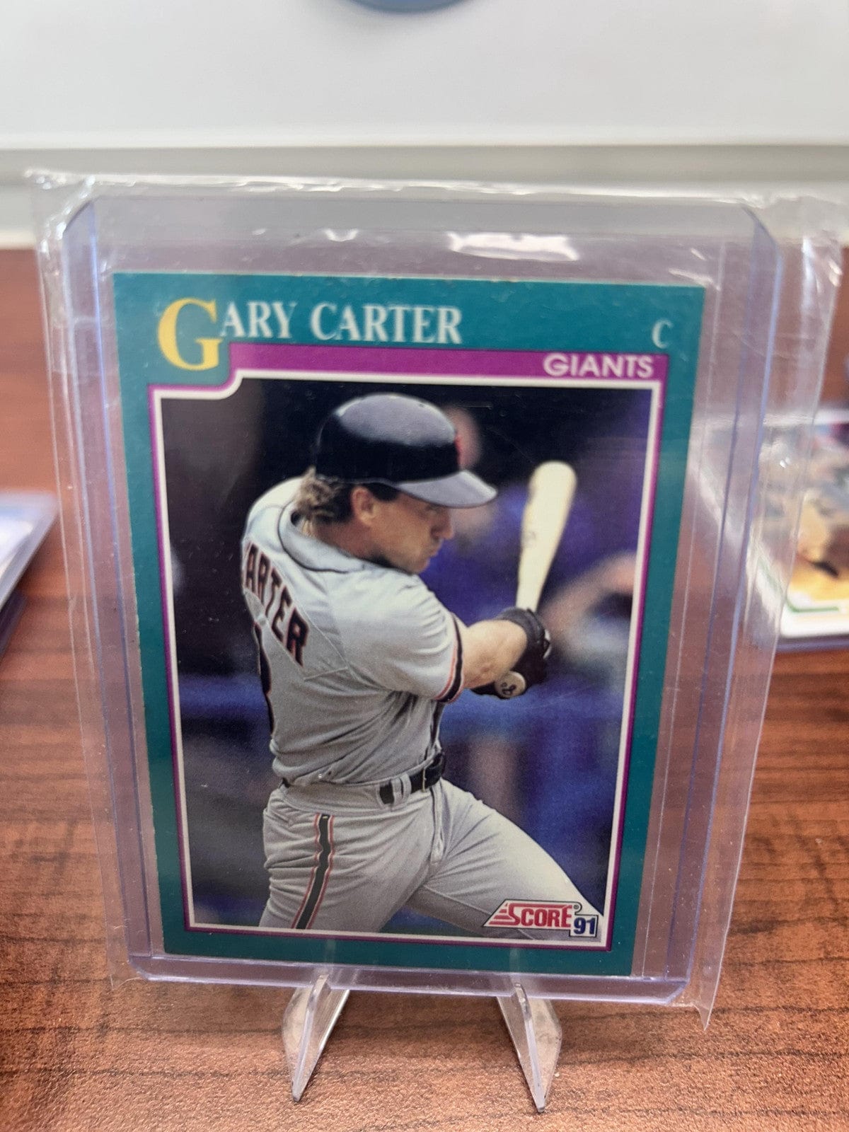 Cheap Sneaks Footwear/Sports Cards Baseball Card Gary Carter 1991 Score #215 San Francisco Giants