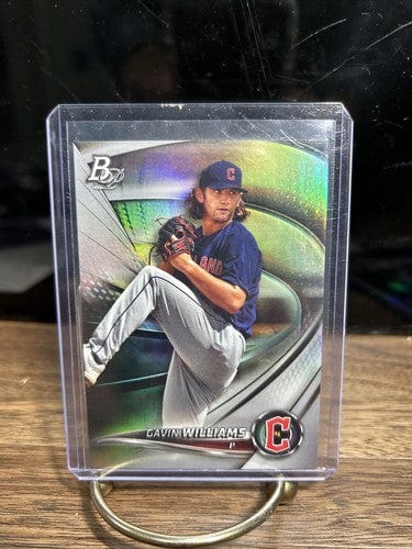 Cheap Sneaks Footwear/Sports Cards Baseball Card Gavin Williams 2022 Bowman Platinum Cleveland Guardians Baseball Card#