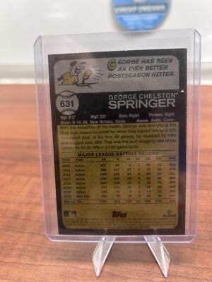 Cheap Sneaks Footwear/Sports Cards Baseball Card George Springer 2022 Topps Heritage #631 Toronto Blue Jays