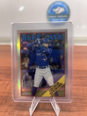 Cheap Sneaks Footwear/Sports Cards Baseball Card George Springer 2023 Topps Chrome 1988 Topps Baseball #88BC-19 Toronto