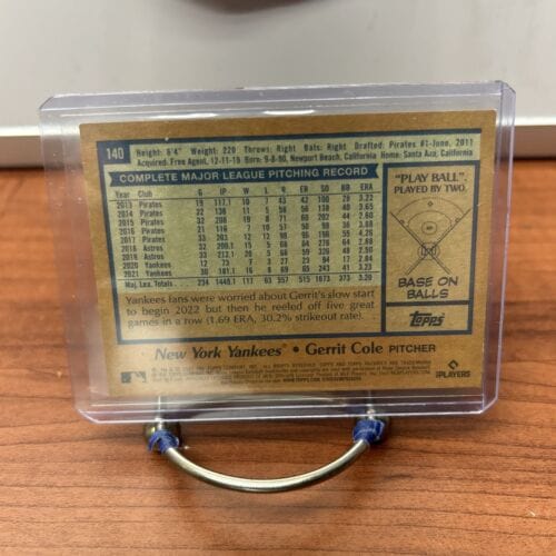 Cheap Sneaks Footwear/Sports Cards Baseball Card Gerrit Cole 2022 Topps Archives Baseball - #140 (1978) - New York Yank