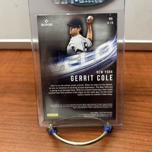 Cheap Sneaks Footwear/Sports Cards Baseball Card Gerrit Cole YANKEES 2022 Capstone 'VELO' (NM) #V-15
