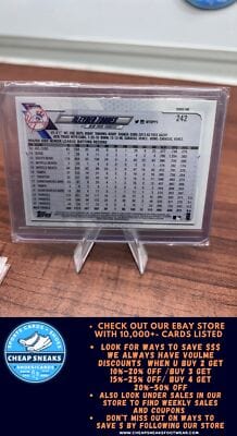 Cheap Sneaks Footwear/Sports Cards Baseball Card Gleyber Torres 2021 Topps #242 New York Yankees