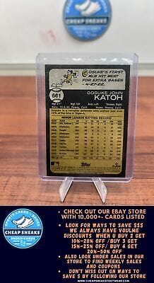 Cheap Sneaks Footwear/Sports Cards Baseball Card Gosuke Katoh RC 2022 Topps Heritage #661 New York Mets