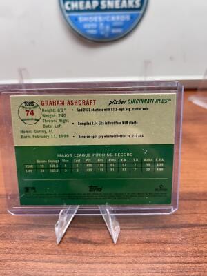 Cheap Sneaks Footwear/Sports Cards Baseball Card Graham Ashcraft RC 2023 Topps Chrome Platinum Anniversary Prism Refrac